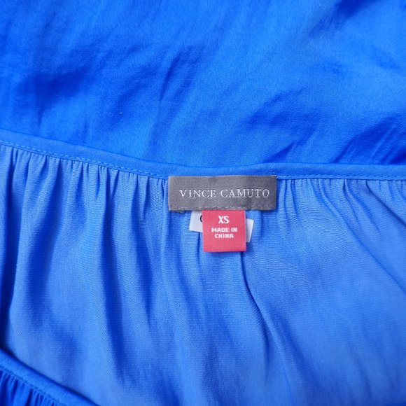 💎2for$15💎 Vince Camuto - Off the Shoulder Blouse - Blue - XS - Picture 3 of 4